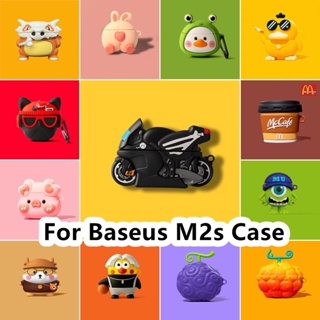 เคสหูฟัง แบบนิ่ม ลายการ์ตูน สําหรับ Baseus M2s M2s