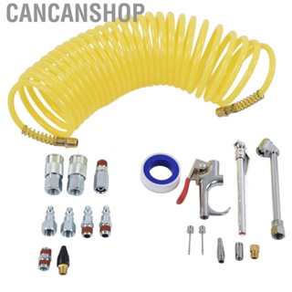 Cancanshop Tire Hose Kit 1/4" NPT Connector Quick Connect Fittings Blow