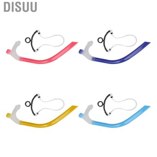 Disuu Swimming Snorkel  Easy To Operate Adjustable Head Brace Swimming Breathing Tube Silicone  for Snorkeling