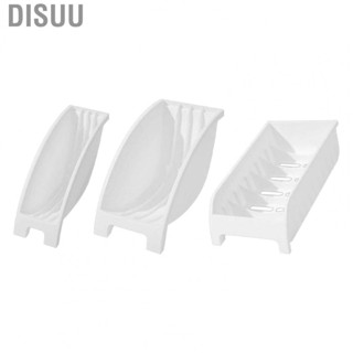 Disuu Japanese Dish Storage Rack  Kitchen Utensil Storage Hollow Drainage Standing Upright Dish Draining Rack  for Countertop