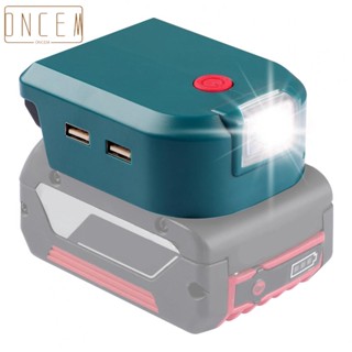 【ONCEMOREAGAIN】Battery Adapter Li-Ion Battery Type-C Charger With USB Adapter FOR Bosch-green