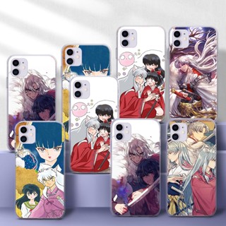 เคสโทรศัพท์มือถือแบบนิ่ม TPU ใส ลาย inuyasha และ kagome ลูกสาว 33GBY สําหรับ Samsung A21S A22 A22S A30S A32 A40S M30 A42 A5 A50 A50S