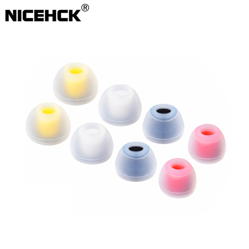 Nicehck 07 ปลายหูฟัง ซิลิโคนนิ่ม ตัดเสียงรบกวน อุปกรณ์เสริม สําหรับ DB3 MK3 ZSN CA4 C12 VX 1 คู่