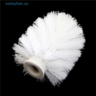 Tuilieyfish หัวแปรงทําความสะอาดห้องน้ํา สีขาว แบบเปลี่ยน