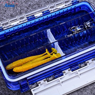 【Anna】LEO/ Red and Blue Waterproof Lure Accessory Box Storage Box for Fishing Gear