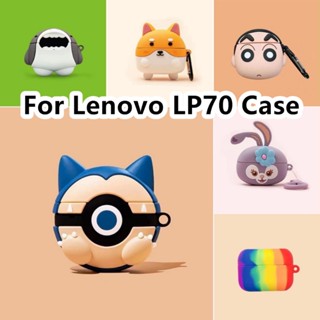 【imamura】เคสหูฟัง แบบนิ่ม ลายการ์ตูน สําหรับ Lenovo LP70 LP70