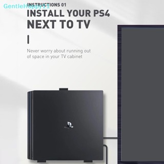 Gentlehappy ชั้นวางจอยเกม แบบติดผนัง พร้อมสกรู สําหรับ PS4 Pro PS4 Slim