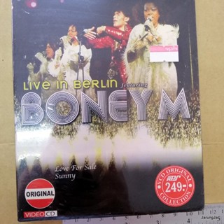 vcd boney m live in berlin featurign love for sale sunny take the heat off me concert vcd aps s inter