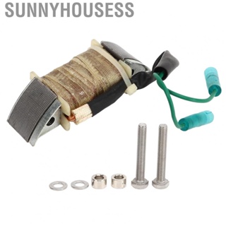 Sunnyhousess Outboard Engine Lighting Coil  High Strength 63V 85533 00 Aluminium Alloy Boat  Lighting Coil Rustproof  for 9.9HP 13.5HP 15HP Outboard