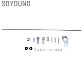 Soyoung Transmission Column Shift Linkage Kit  Trans Shift Rod Kit 7730 Aluminum Alloy Rustproof Adjustable Iron High Hardness  for TH-200 TH-350 TH-400