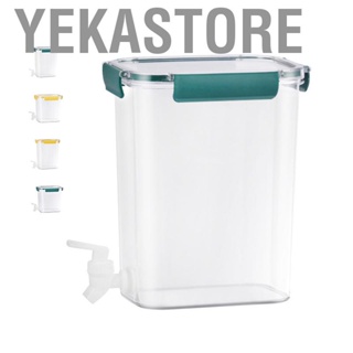 Yekastore Cold Water Kettle Large  Thicken Faucet Sealed Drink Storage Pot for Kitchen