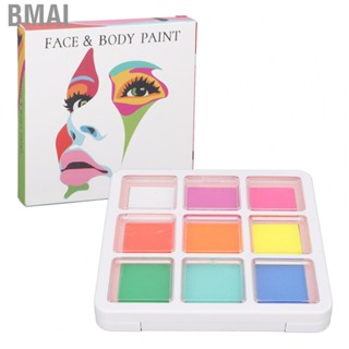 Bmai Face Body Paint Oil 9 Colors Face Body Paint Palettes   Grade Materials for DIY Painting   for Cosplay for Adults  for