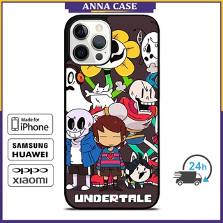 เคสโทรศัพท์มือถือ ลาย Undertales สําหรับ iPhone 14 Pro Max 13 Pro Max Samsung Galaxy Note10+ S21Ultra