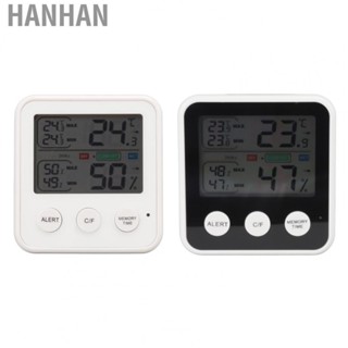 Hanhan Digital Hygrometer 3.7in LCD Room  High Accuracy for Kitchen