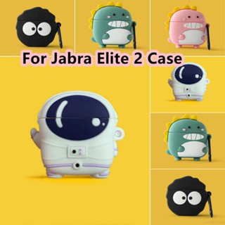 เคสหูฟัง แบบนิ่ม กันกระแทก ลายการ์ตูน สําหรับ Jabra Elite 2 Elite 2