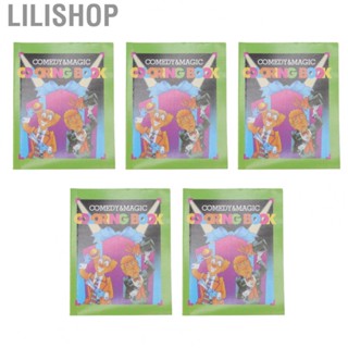 Lilishop 5pcs Comedy Fun Coloring  Trick Green Cover Conjuring Coloring  Prop Hot