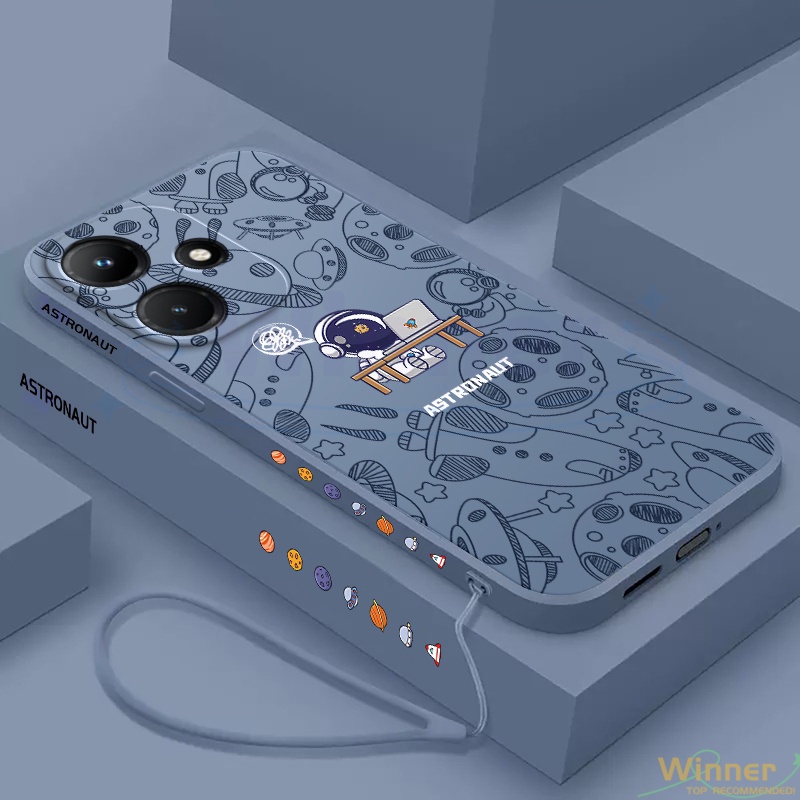 เคส Realme C53 C55 C35 C30 C30S C31 C25 C25Y C21 C21Y C20 C15 C12 C11 2021 C11 C2 โทรศัพท์มือถือแบบนิ่ม ลายยานอวกาศ 3A1SSTK สําหรับ