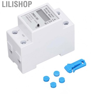 Lilishop Power Meter  Single Phase Energy Meter ABS Material  for Electrical Equipment