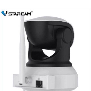 สินค้าแท้ Vstarcam กล้องวงจรปิด IP Camera รุ่น C7824 1.0 Mp and IR Cut WIP HD ONVIF (สีขาว/ดำ)