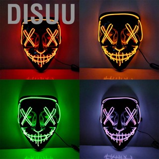 Disuu Halloween Light Up  PP Cold Light Ergonomic  Scary Glowing  for Cosplay