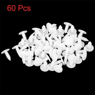 ⚡READYSTOCK⚡Plastic 60pcs Accessories Car Door Trim For Automotive Panel Parts Rivets