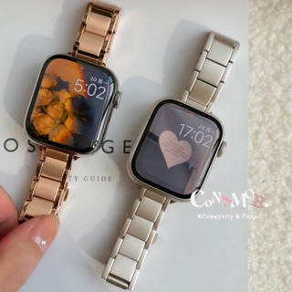 สายนาฬิกาข้อมือ โลหะสเตนเลส ผิวด้าน บางมาก สําหรับ iwatch Band 45 มม. 49 มม. 41 มม. 40 มม. 38 มม. 42 มม. iwatch Series S8 Ultra 7 SE 6 5 4 3 2