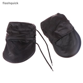 Flashquick ถุงมือ ผ้าออกซ์ฟอร์ด 3D กันน้ํา กันแดด สําหรับขี่รถจักรยานยนต์