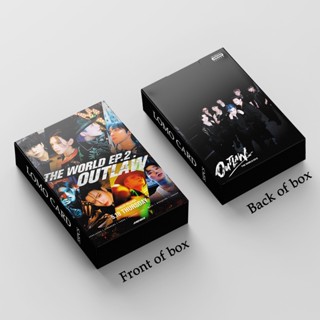 โปสการ์ดโลโม่ อัลบั้มรูปศิลปินเกาหลี ATEEZ OUTLAW 2023 ราคาถูก 55 ชิ้น ต่อกล่อง