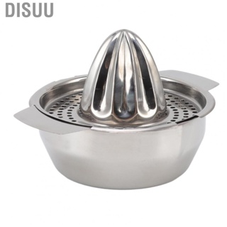 Disuu Manual Juicer Stainless Steel Split Design Small Portable Easy Cleaning Hand P