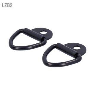 LZB2 2PCS Tie Down Anchors Heavy Duty VRing Bolt บน Flush Mount Universal สำหรับรถกระบะ SUV เรือ