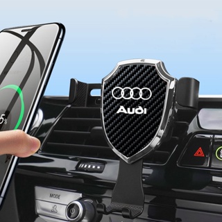 เมาท์ขาตั้งโทรศัพท์มือถือ แบบหัวเข็มขัด สําหรับ Audi A3 A4 A5 A6 A7 A8 Q2 Q3 Q5 Q7 Q8 S3 S4 S5 S6 S7 S8 RS3 RS4 RS5