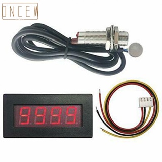 【ONCEMOREAGAIN】LED Tachometer 4-digit AC110-230V Digital LED Tachometer Switch Sensor Brand New