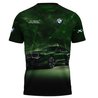 เสื้อกีฬาแขนสั้น ลาย BMW D101 3D