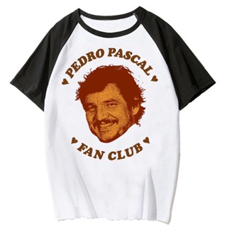 Pedro Pascal เสื้อยืดลําลอง แขนสั้น พิมพ์ลายกราฟฟิคอนิเมะ y2k y2k แฟชั่นฤดูร้อน สไตล์ญี่ปุ่น สําหรับสตรี