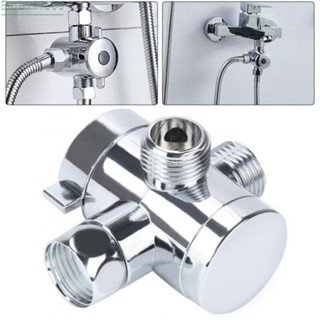 【Big Discounts】Three-Way Shower Arm Mounted 1/2" 3-Way Adjustable Diverter Valve For Bath#BBHOOD