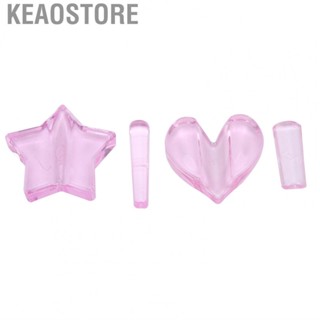 Keaostore Embossed Mold Nail Equipment Mould Star Heart Shape Art