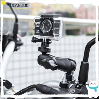 Lily ขาตั้งกล้องมองหลังรถจักรยานยนต์ สําหรับ GoPro 10 98 7 6 5 4 3+ DJI Action