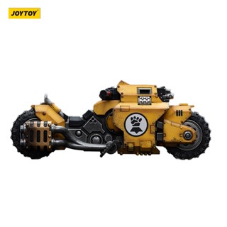 ของแท้ 100% โมเดลหุ่นยนต์ JOYTOY WARHAMMER 40K Imperial Fists Raider-pattern Combat Bike Robot Action Model Art Collection ของเล่นสําหรับเด็ก