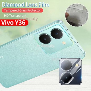 ฟิล์มกระจกนิรภัยกันรอยเลนส์กล้อง 3D สําหรับ Vivo Y36 5G 4G 2023 VivoY36 Y 36