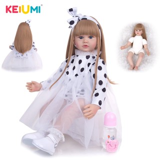 Keiumi 80 ซม. 60 ซม. ทารกแรกเกิด ทารกแรกเกิด ผ้าเด็กทารกจําลอง เด็กทารก