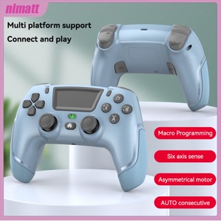 Ni จอยเกมบลูทูธไร้สาย สําหรับ Ps4 Ios Android Switch Computer Tv