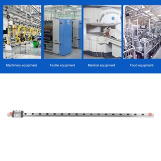 Leo310 ลิเนียร์ไกด์ ตลับลูกปืนขนาดเล็ก รางเลื่อนรางเลื่อนเชิงเส้นเหล็กพร้อมแคร่เลื่อนสำหรับอุปกรณ์จิ๋ว