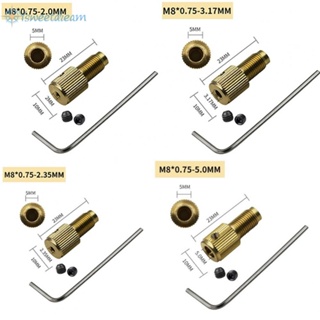 หัวจับดอกสว่านทองแดง M8-2 2.3 3.17 5 มม.