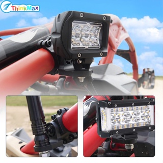 Utv อุปกรณ์เมาท์ขาตั้งไฟ Led ปรับได้ 1.75 นิ้ว - 2 นิ้ว สําหรับ Can-am X3 Polaris