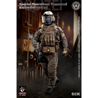 Du Niang [พร้อมส่ง] KING &amp;#39; S TOY 1/6 KT-8006 SEK Germany Special Ops Commando ของเล่นสําหรับเด็ก