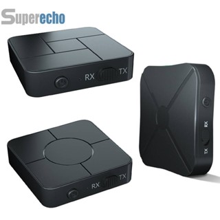 Kn326 เครื่องรับส่งสัญญาณเสียงบลูทูธไร้สาย 5.0 AUX RCA พร้อมในตัว [superecho.th]