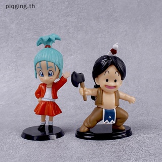 Piqging ฟิกเกอร์ PVC ดราก้อนบอล Z รุ่น Son Goku Vegetto Broly Trunks Kakarotto 7 ชิ้น