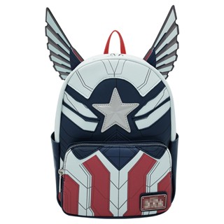 กระเป๋าเป้สะพายหลัง คอสเพลย์ Loungefly marvel marvel Merchandise Falcon Captain America Falcon