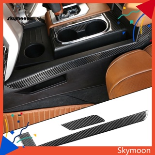 Skym* สติกเกอร์คาร์บอนไฟเบอร์ กันน้ํา กันรอยขีดข่วน 2 ชิ้น สําหรับ Toyota Tundra 2014-2018