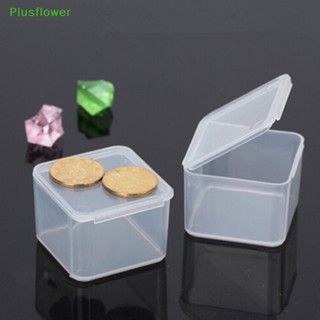 (Plusflower) ใหม่ กล่องพลาสติกใส PU ขนาดเล็ก สําหรับเดินทาง